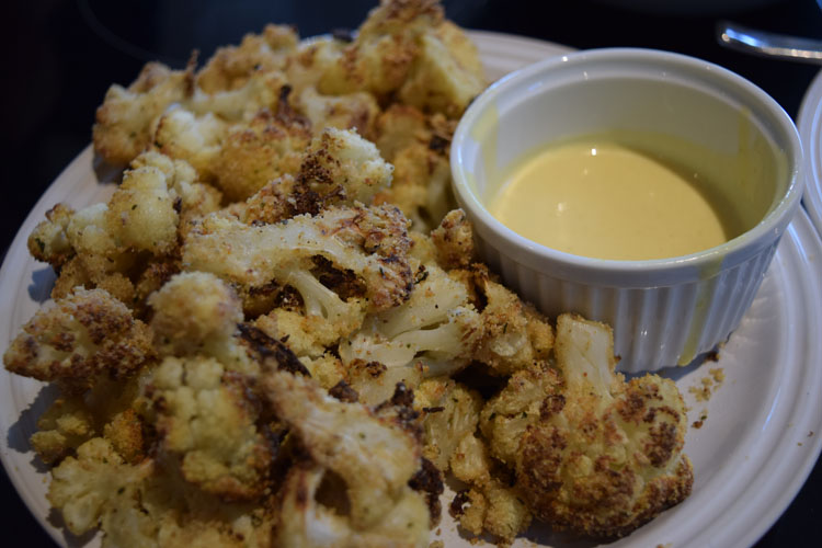 Roasted cauliflower